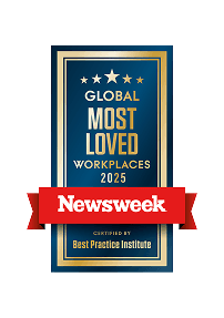 #2 Global Most
 Loved Workplace