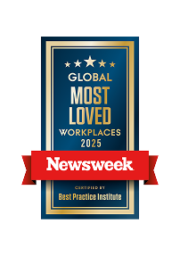 #2 Global Most
 Loved Workplace